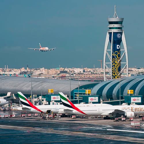 Autohuur in Dubai International Vliegveld