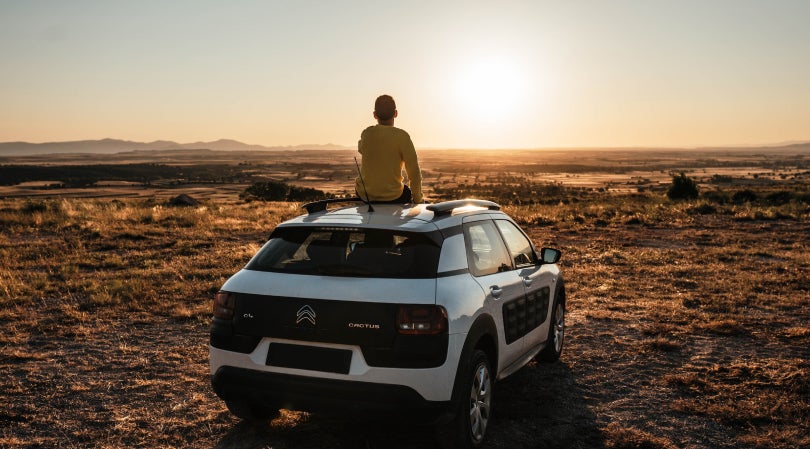 Enjoy the sunsets with your hire car