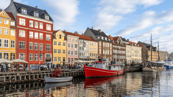 Itinerario di Copenaghen in auto a noleggio